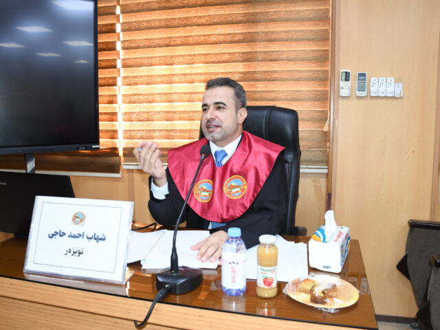 student Shahab Ahmed Haji