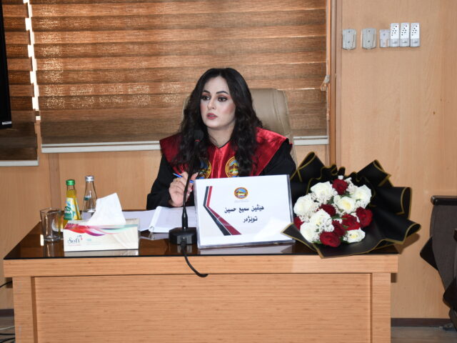 student Hevin Sami Hussein