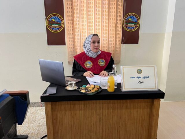 student Hawzhin Saeed Mohammed