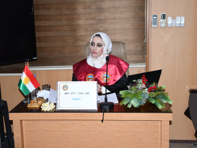student Jwan Suleiman Saleh
