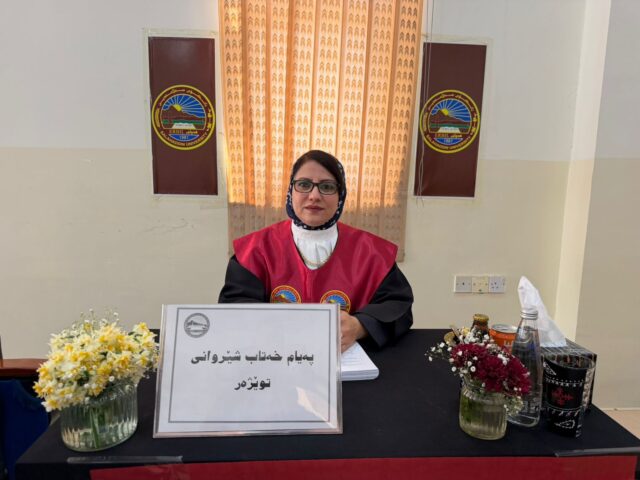 student Payam Khattab Mohammed